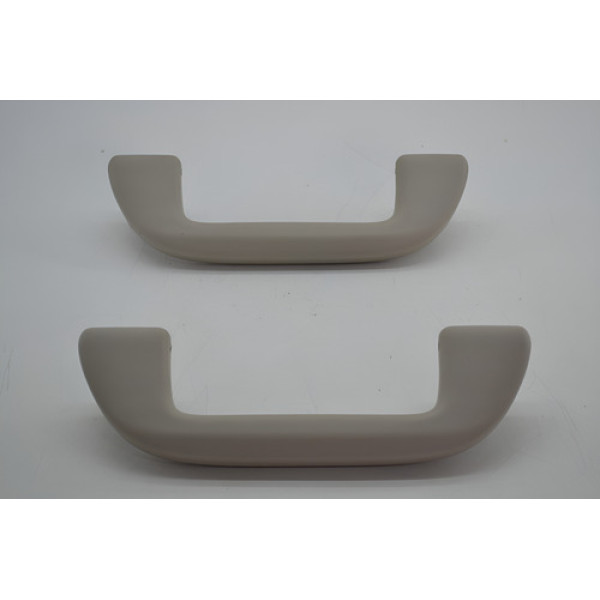 Par Puxador Alça Teto Pqp Honda Fit 2015 Original Cinza