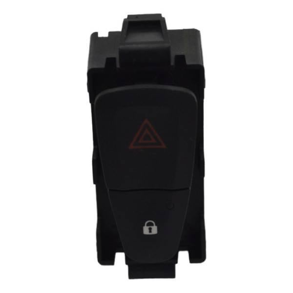 Botão Pisca Alerta Trava Destrava Sandero 2015 Logan Origina Preto