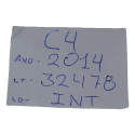 Botão Cego Falso Painel Citroen C4 Lounge 2014 Original
