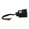 Entrada Conector Usb Auxiliar Fiat Argo 2023 Cronos Original - Preto