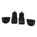 Kit 4 Trava Lateral Tampa Porta Luvas I30 2010 Original