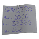 Luz Interna Central Teto Sandero 2016 Logan Duster Original