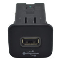 Entrada Conector Usb Fiat Argo Drive 2020 Original - Preto