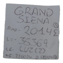 Luz Cortesia C/suporte Interna Teto Grand Siena 2014 Origina