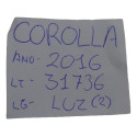 Luz Interna Central Traseira Teto Corolla 2016 Original