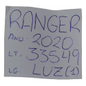 Luz Cortesia Interna Teto Ranger 2020 Original