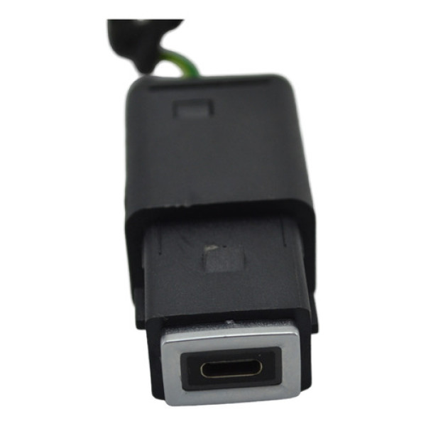 Entrada Conector Tipo C Painel Peugeot 208 2024 Original