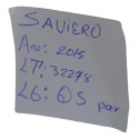 Par Quebra Sol Volkswagen Saveiro 2015 Gol G4 Original