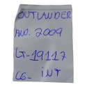 Tampa Acabamento Porta Malas Outlander Original 7230a168zz