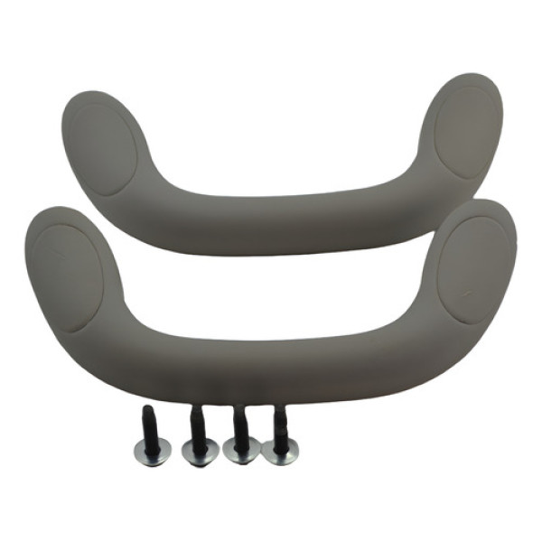 Par Puxador Alça Teto Pqp Nissan Frontier 2017 Original Bege