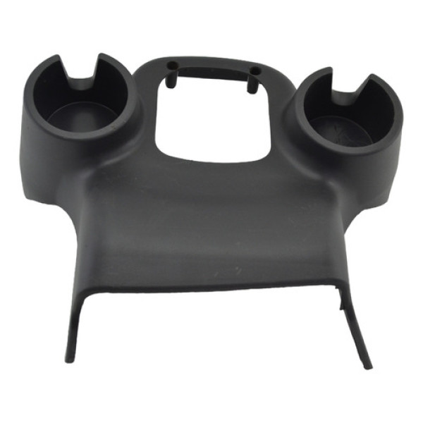 Moldura Cambio Porta Copo Console Ranger 2012 Original Cinza-escuro