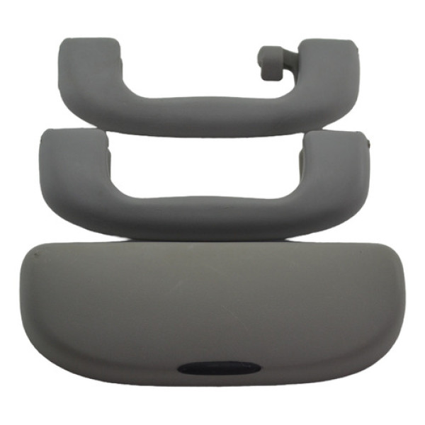 Kit 3 Puxador Alça Teto Pqp Vectra 2008 Original Cinza