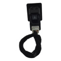 Entrada Conector Usb Auxiliar Nissan Kicks 2020 Original Preto