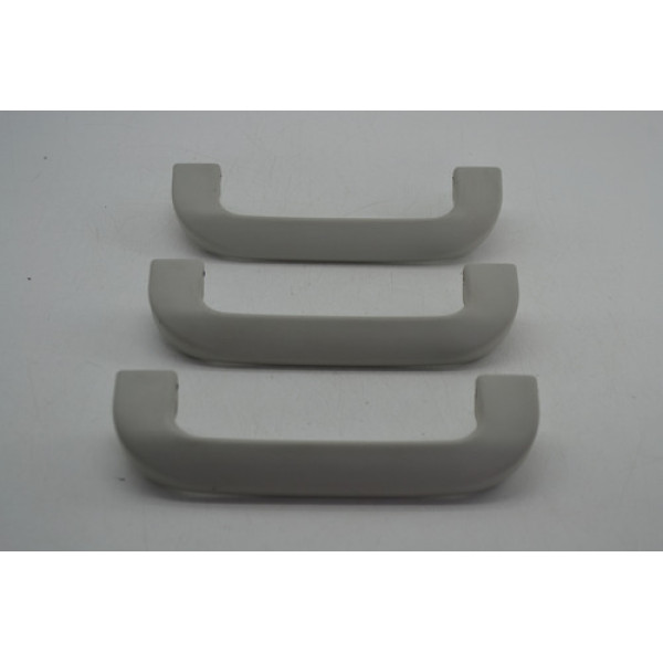 Kit Com 3 Puxador Alça Teto Pqp Vw Fox 2008 Original