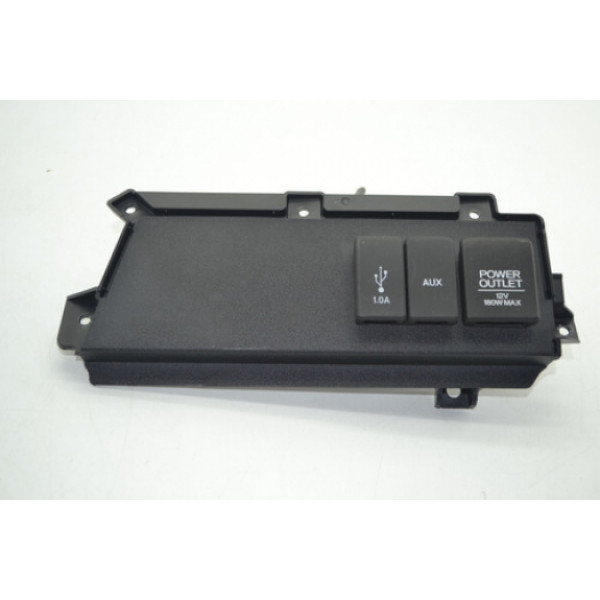 Moldura Tomada 12v Sem Auxiliar Usb Honda City 2019 Original