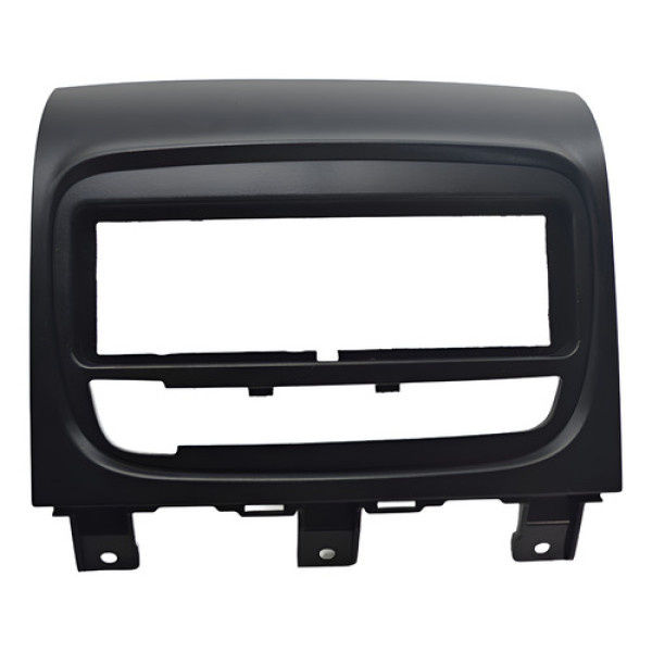 Moldura Central Radio Painel Fiat Strada 2016 Original Preto