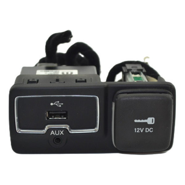 Entrada Conector Usb Auxiliar Tomada 12v Renegade 2016 Orig