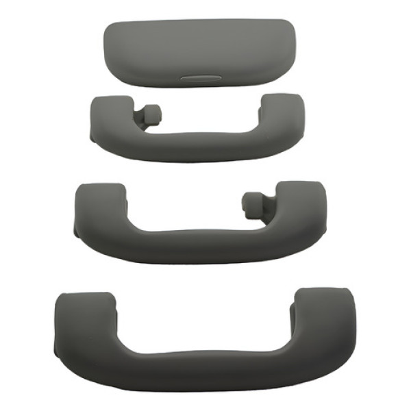 Kit Com 3 Alça Teto Pqp + Porta Oculos Cruze 2013 Original Cinza-escuro Kit Com 3 Alça Teto Pqp + Porta Oculos Cruze 2013 Original Cinza-escuro