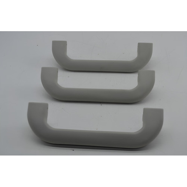 Kit 3 Alça Teto Pqp Volkswagen Fox 2011 2012 Original - Cinza