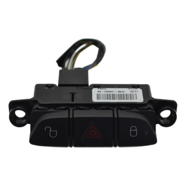 Botão Pisca Alerta Destrava Trava Painel Ka 2017 Origina Preto