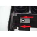 Moldura Central Painel 2 Din C/difusor Fiat Palio 2013 2014