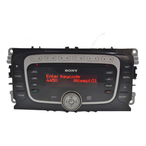 Radio Aparelho Som Painel Ford Focus 2009 Original