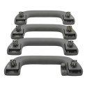 Kit 4 Puxador Alça Teto Pqp Cr-v Crv 2009 Original Cinza