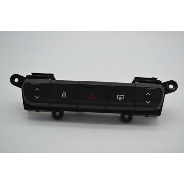 Botão Pisca Alerta Trava Desembaçador Renault Kwid Original  - Original