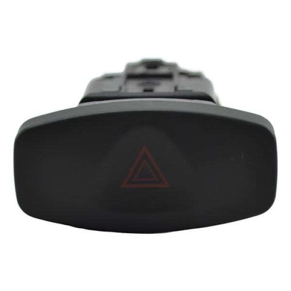 Botão Pisca Alerta Painel Renault Sandero 2014 Original - Preto