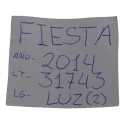 Luz Interna Cortesia Teto Ford Fiesta 2014 Original