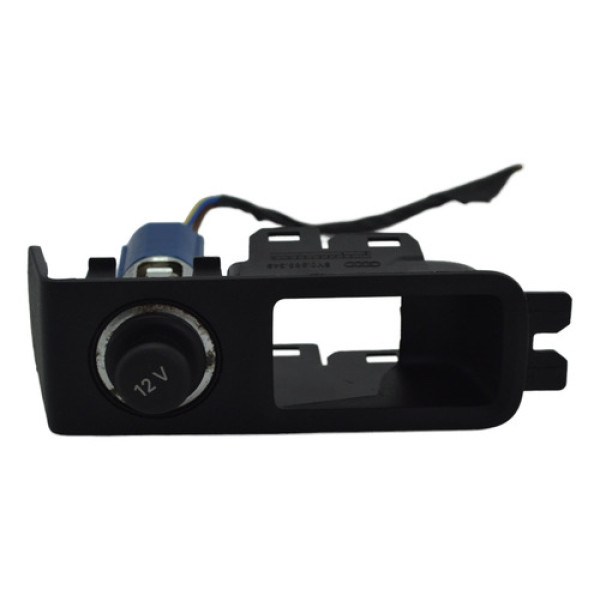 Tomada Energia 12v Console Central A3 2023 Original Preto