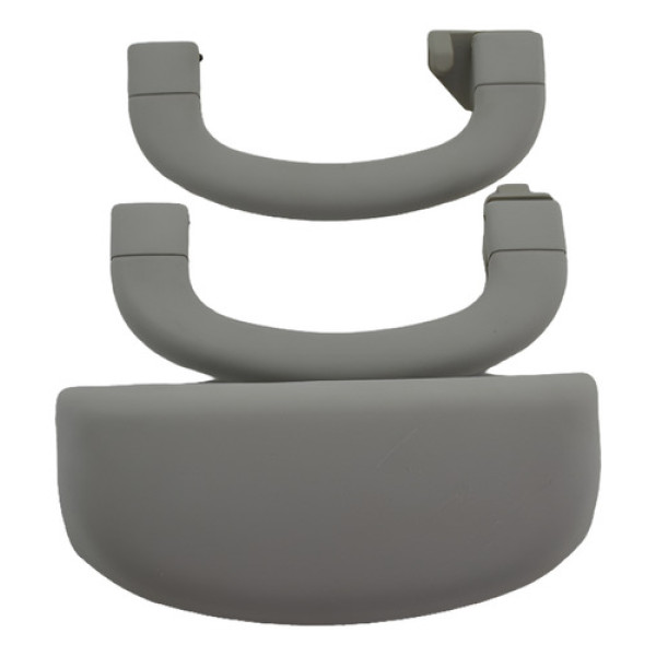 Par Puxador Pqp Alça Teto + Porta Oculos Punto 2016 Original - Bege