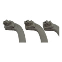Kit 3 Puxador Alça Teto Pqp Fiat Argo 2020 Original