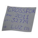 Par Luz Cortesia Interna Teto Crossfox 2011 Fox Original