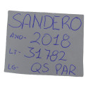 Par Quebra Sol Direito Esquerdo Renault Sandero 2018 Origina