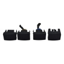 Kit 4 Botão Cego Falso Painel Hyundai Tucson 2008 Original