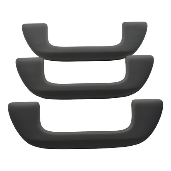 Kit 3 Puxador Alça Teto Pqp Honda City 2009 2010 Original - Cinza