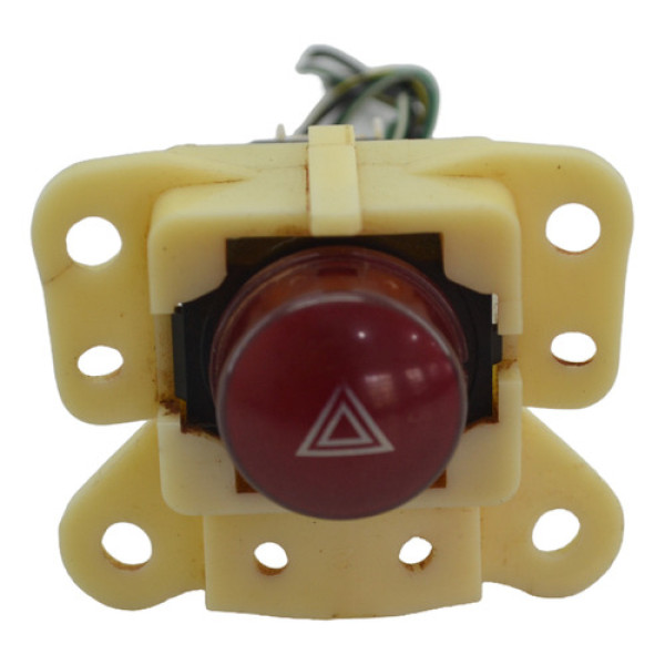 Botão Comando Pisca Alerta Painel L200 2012 Origina Vermelho