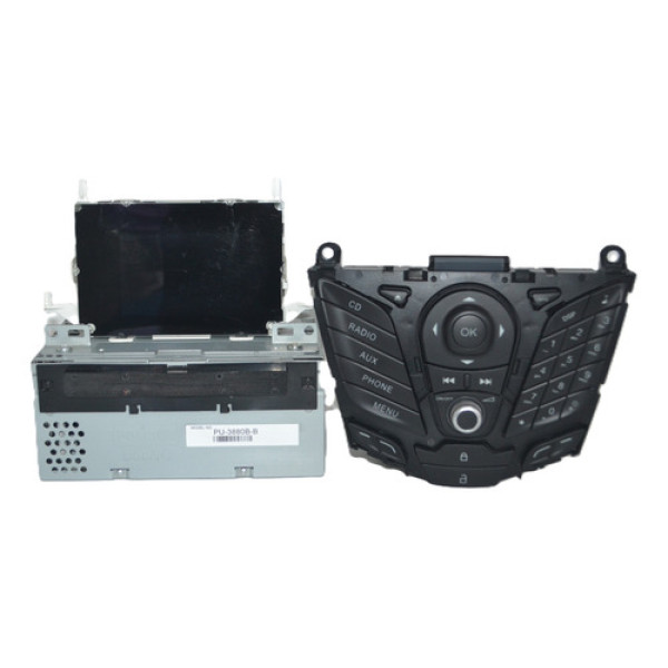 Kit Fundo Frente Visor Radio Som Ford Ka 2018 Original
