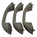 Kit 3 Puxador Alça Teto Pqp Sandero 2013 Duster Original Bege