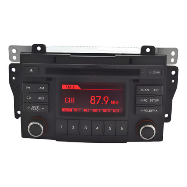 Radio Som Am Fm Cd Painel Kia Cerato 2011 2012 2013 Original Preto