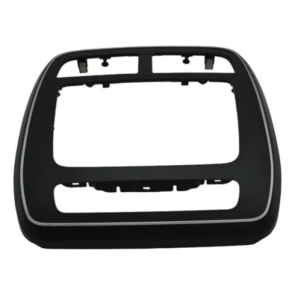 Moldura Radio Central Painel  Kwid 2019 Original Preto