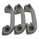 Kit 3 Puxador Alça Teto Pqp Jeep Renegade 2021 Original Cinza