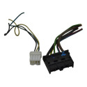 Plug Conector Com Chicote Comando Ar Palio 2014 Original - Preto