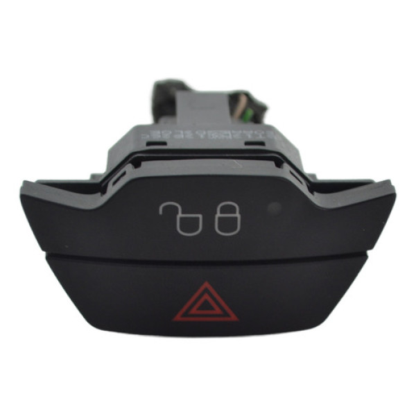 Botão Comando Pisca Alerta Painel Fiesta 2014 Original Preto