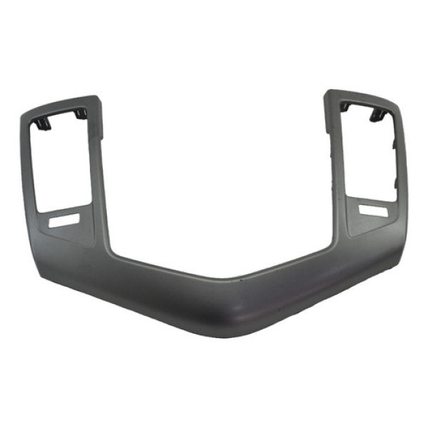 Moldurar Radio Central Painel Cruze 2012 Original Prateado