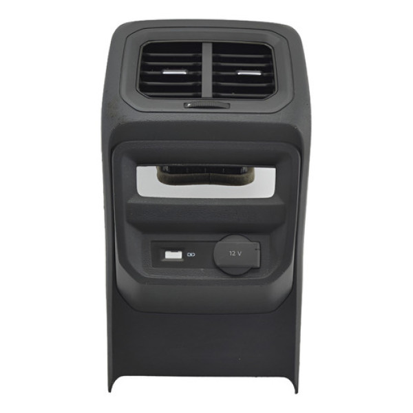 Difusor Saida Ar Traseiro Console Vw Tiguan 2019 Original