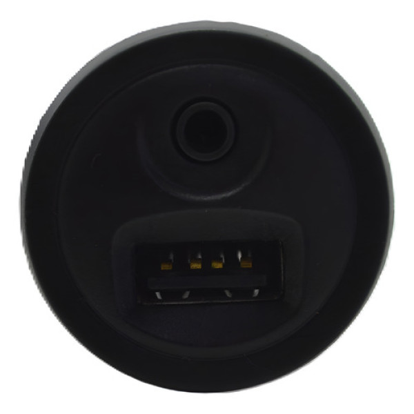 Entrada Conector Usb Auxiliar Citroen C3 2017 Original - Preto