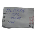 Botão Partida Start Stop Painel Megane Grand Tour Original Preto
