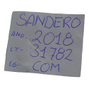 Comando Ar Condicionado Painel Sandero 2018 Logan Original